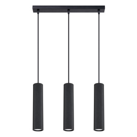 Lampe suspendue KARBON 3L noir
