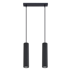 Lampe suspendue KARBON 2 noir