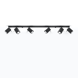 Plafonnier MERIDA 6L noir