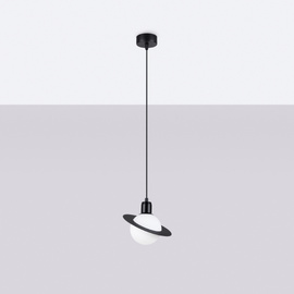 Lampe suspendue HYPERION 1 noir