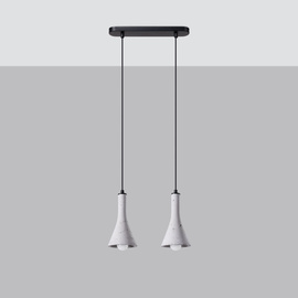 Lampe suspendue REA 2 béton