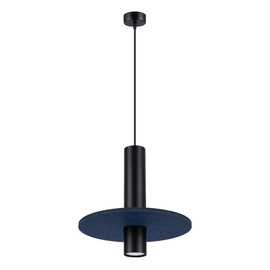Lampe suspendue PELTA 1 noir/marine