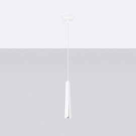 Lampe suspendue PRYSM 1 blanc