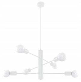 DUOMO 6 lustre blanc