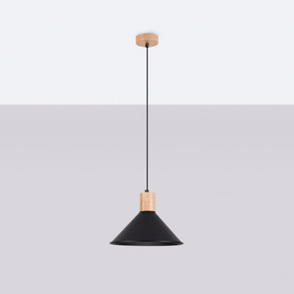 Lampe suspendue JAGA noir