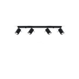 Plafonnier MERIDA 4L noir