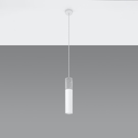 Lampe pendante BORGIO 1 blanc