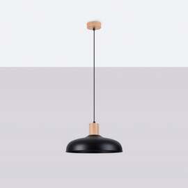 Lampe suspendue INDY noir