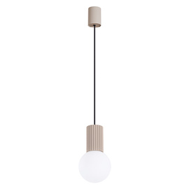 Lampe suspendue HALO 1 taupe