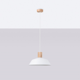 Lampe suspendue FANO blanc