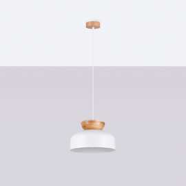 Lampe suspendue MARION blanc