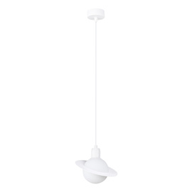 Lampe suspendue HYPERION 1 blanc + 1x ampoule LED G9 3000K Warm 4,5W 450lm