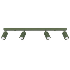 Plafonnier KARBON 4L vert olive