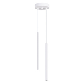 Lampe suspendue ARCHE 2P blanc