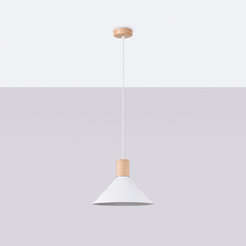 Lampe suspendue JAGA blanc