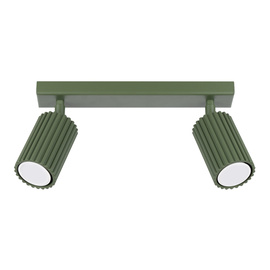 Plafonnier KARBON 2 vert olive