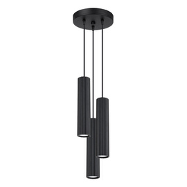 Lampe suspendue KARBON 3P noir
