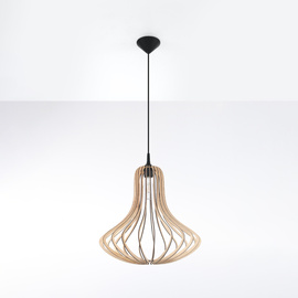 Lampe pendante ELZA bois