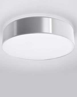 Plafond ARENA 55 GREY + 4x ampoule LED E27 4000K Cold 7.5W 650lm