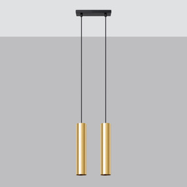 Lampe suspendue LAGOS 2 or poli