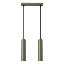 Lampe pendante LAGOS 2 vert olive