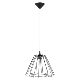 Lampe suspendue TRAPO noir