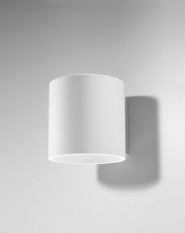 Applique ORBIS blanc + 1x ampoule LED G9 4000K froid 4.5W 530lm