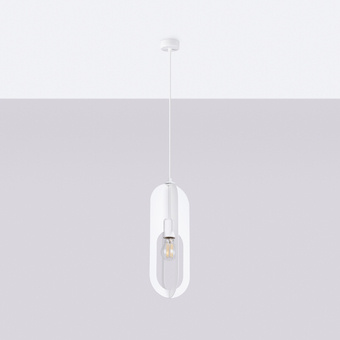 Lampe suspendue NICUS 1 blanc