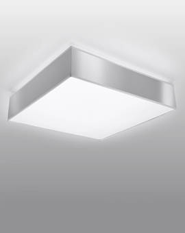 Plafond HORUS 25 GREY + 1x ampoule LED E27 3000K Warm 7.5W 620lm