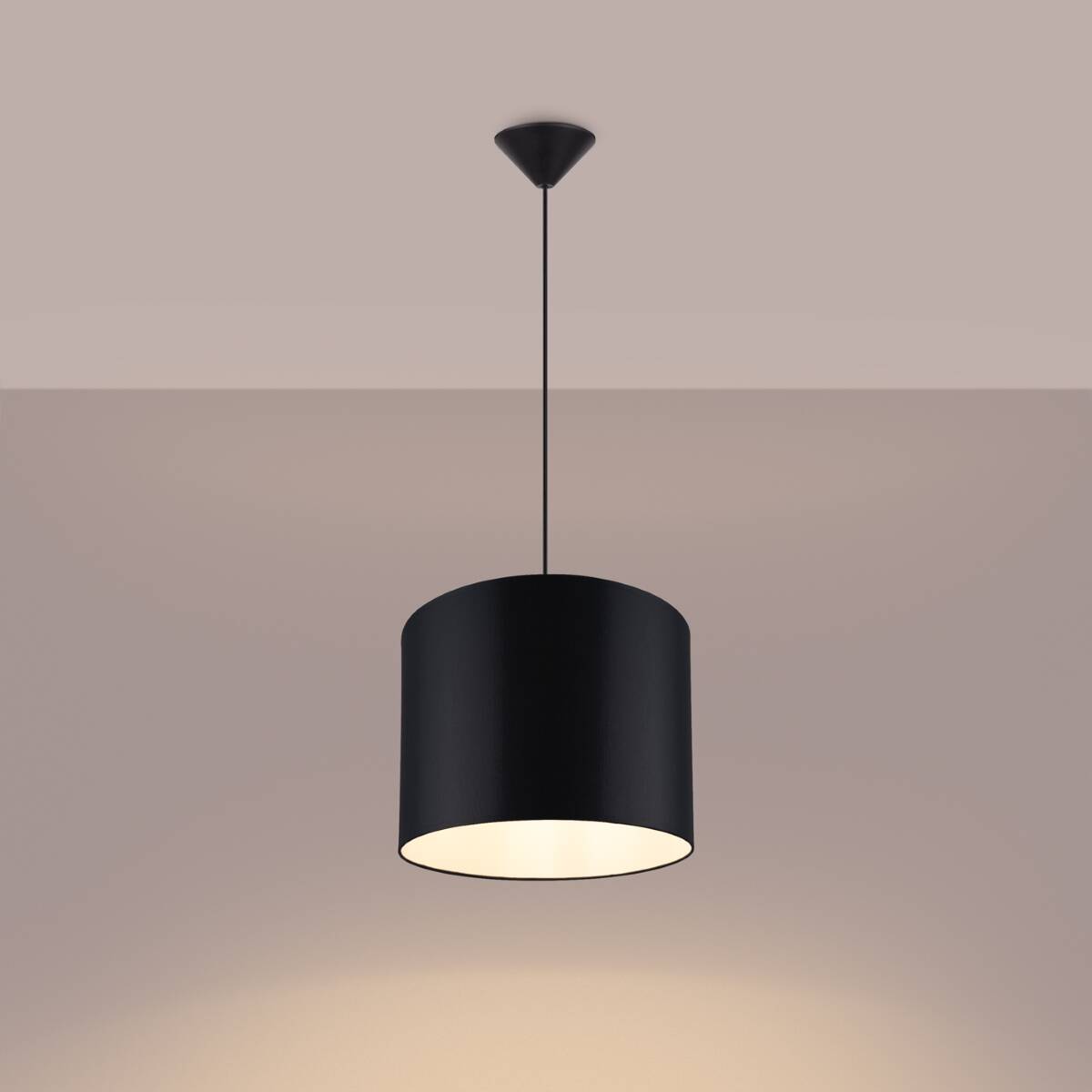 Lampe suspendue NOVA 30 noir