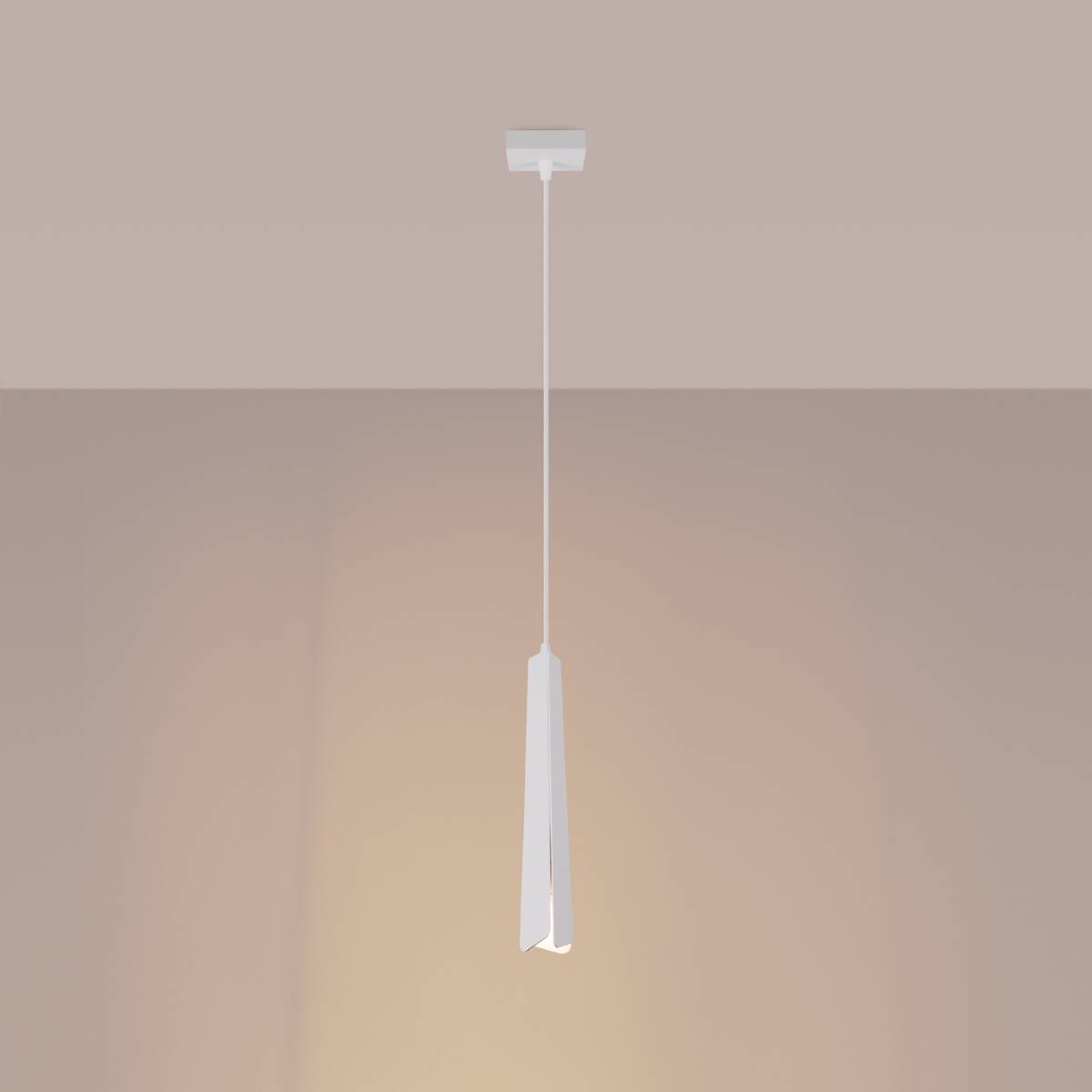 Lampe suspendue PRYSM 1 blanc