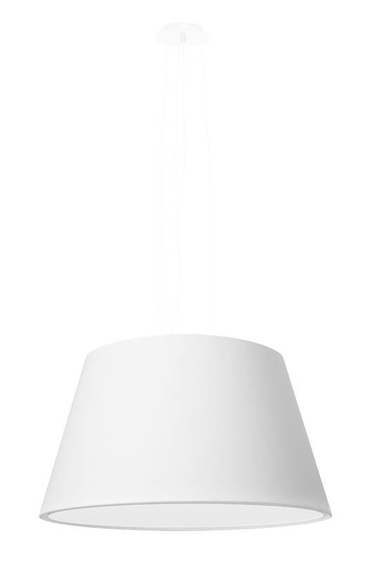 Lustre CONO 45 blanc + 3x ampoule LED E27 3000K Warm 7.5W 620lm