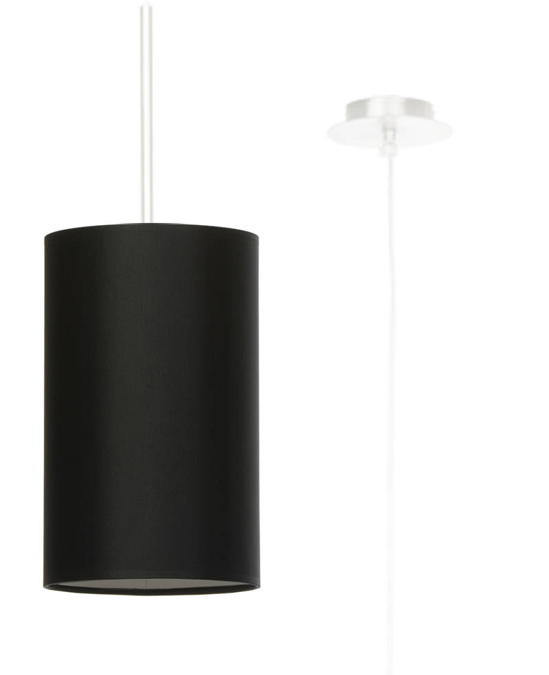 Lustre OTTO 15 noir + 1x ampoule LED E27 4000K froide 7.5W 650lm