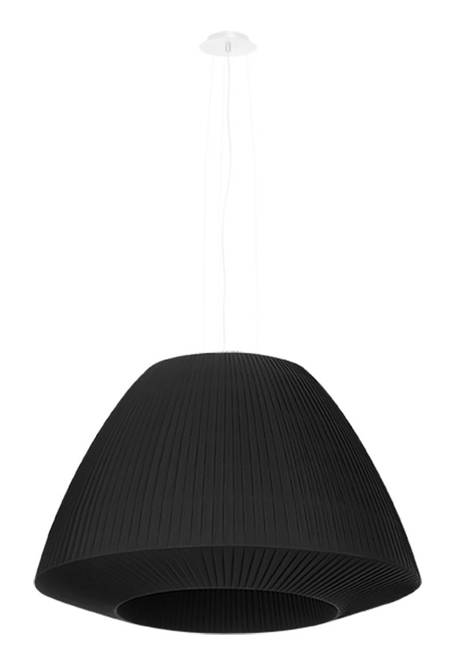 Lustre BELLA 60 noir + 3x ampoule LED E27 4000K Froid 7.5W 650lm