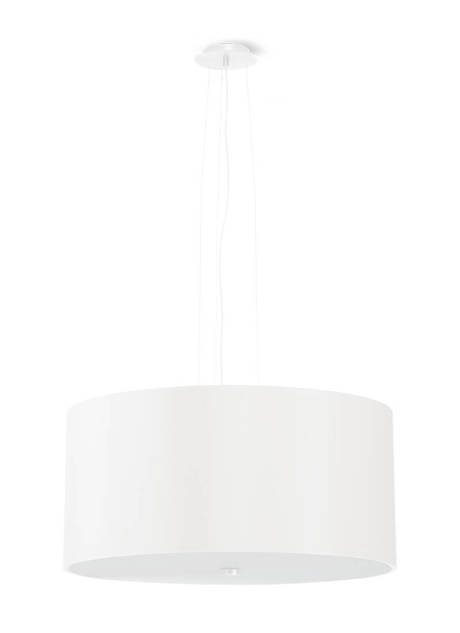 Lustre OTTO 50 blanc + 5x ampoule LED E27 3000K Warm 7.5W 620lm