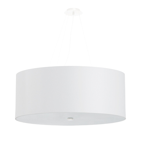 Lustre OTTO 70 blanc + 6x ampoule LED E27 4000K Froid 7.5W 650lm