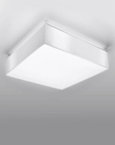 Plafond HORUS 25 BLANC + 1x ampoule LED E27 4000K Froid 7.5W 650lm