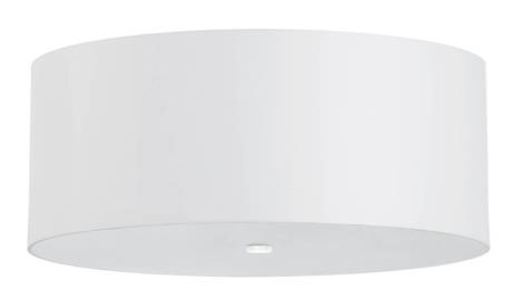 Plafond OTTO 70 blanc + 6x ampoule LED E27 3000K Warm 7.5W 620lm