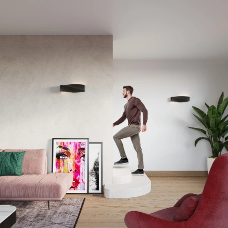 Applique céramique SIGMA noir