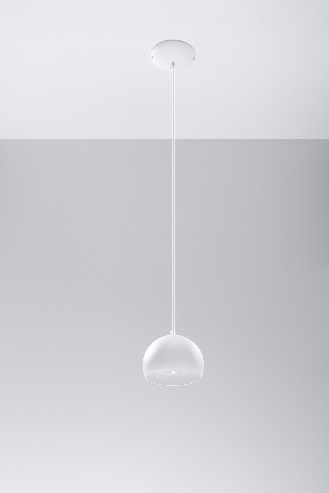 BOLA 1 lampe suspendue blanche