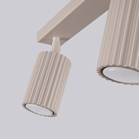 Plafonnier KARBON 2 taupe