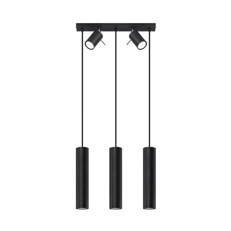 Lampe suspendue RING 3 noir