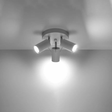 Plafonnier RING 3P blanc