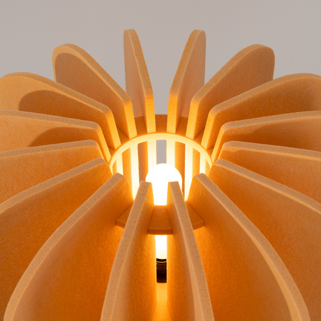 Lampadaire MULA 45 jaune