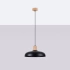 Lampe suspendue INDY noir