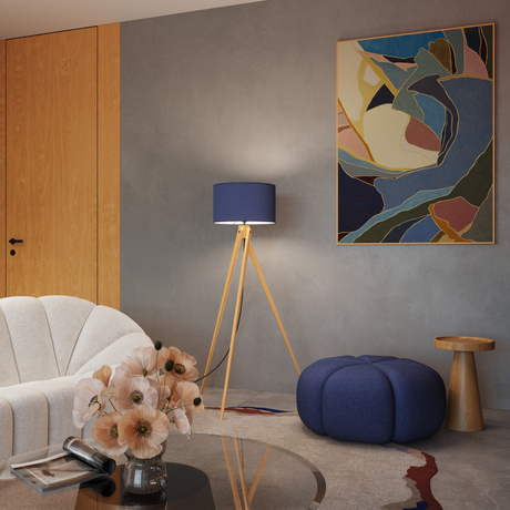 Lampadaire NATT navy