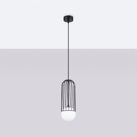 Lampe suspendue BRINA 1 noir