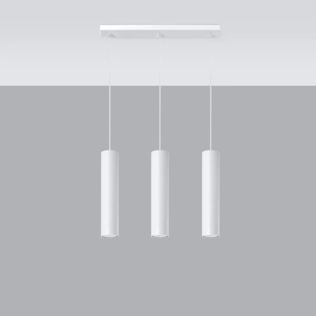 Lampe suspendue LAGOS 3L blanc