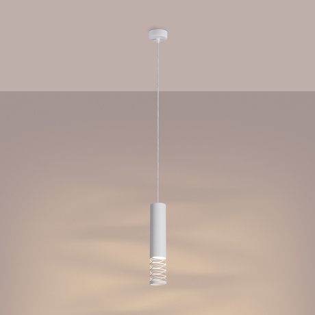 Lampe suspendue LAMI 1 blanc