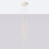 Lampe suspendue PASTELO 3P beige